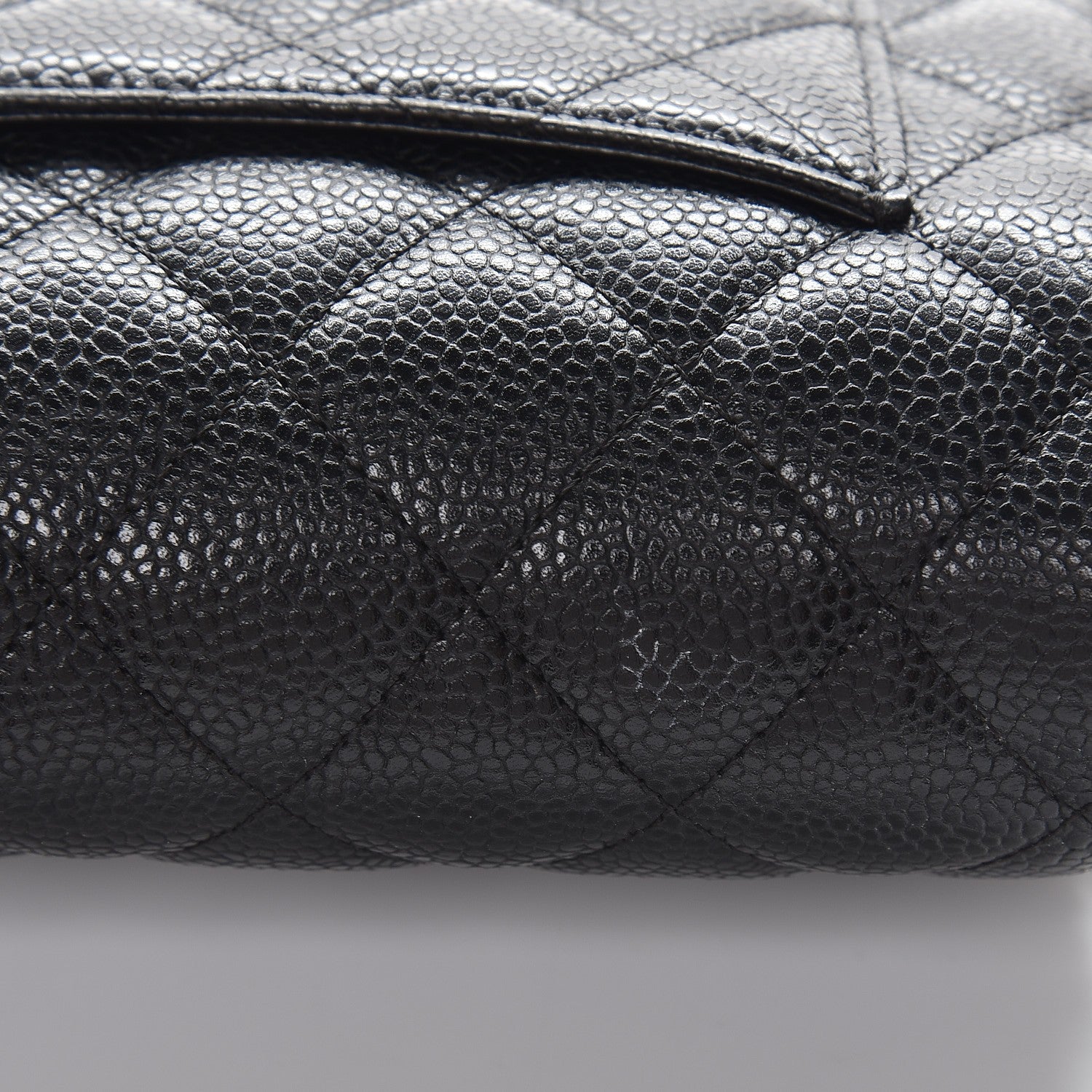 Chanel Caviar Quilted Wallet On Chain WOC Black 10 of 10