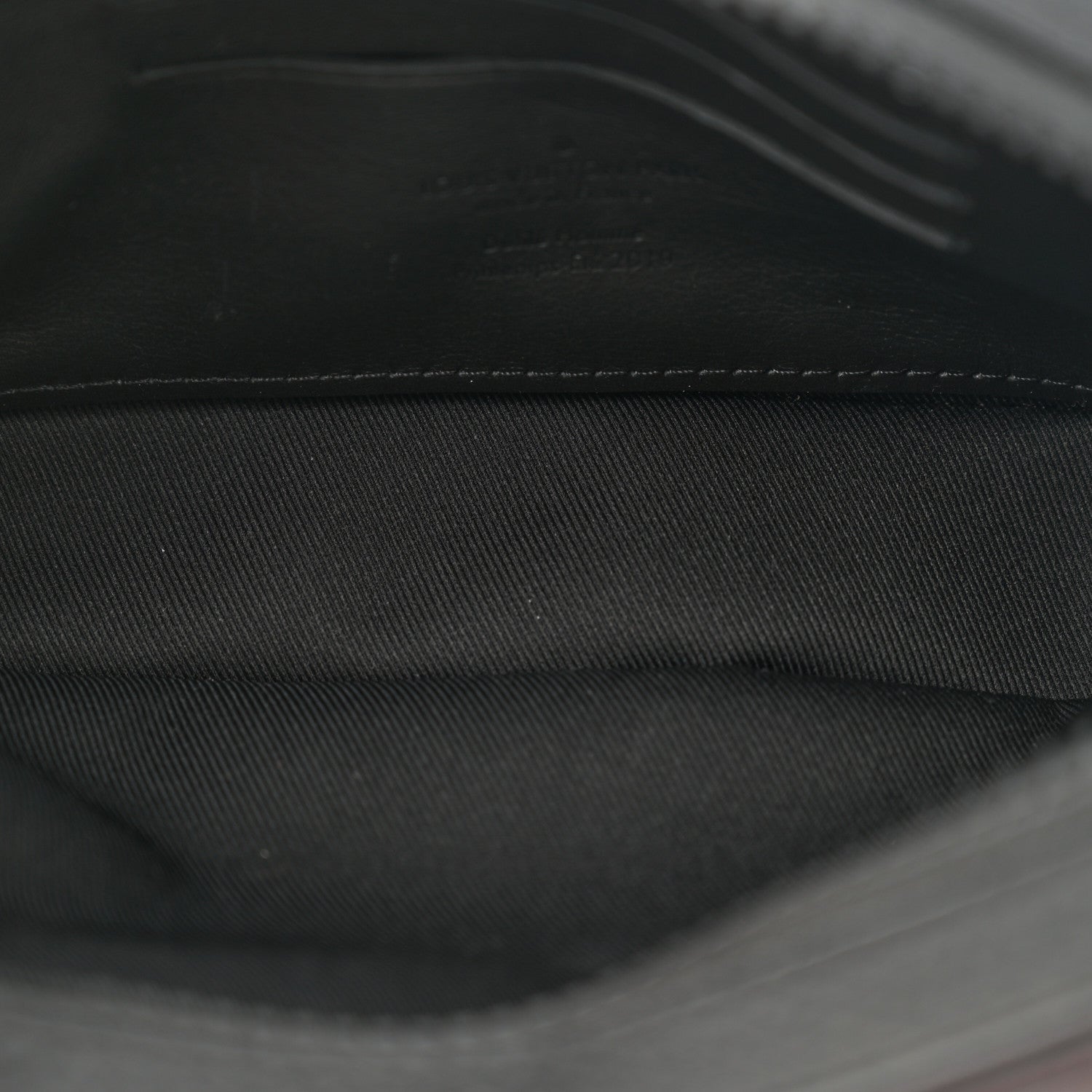 Louis Vuitton Taurillon Monogram Uniformes Solar Ray Soft Pochette Volga Black 6 of 7