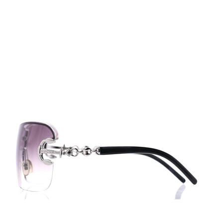 Gucci Semi Rimless Marina Chain Sunglasses Purple 3 of 6