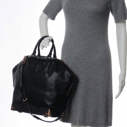 Alexander Wang Leather Large Emilie Black 2 of 6