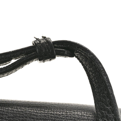 Burberry Derby Calfskin Vintage Check Small Macken Crossbody Bag Black 9 of 11