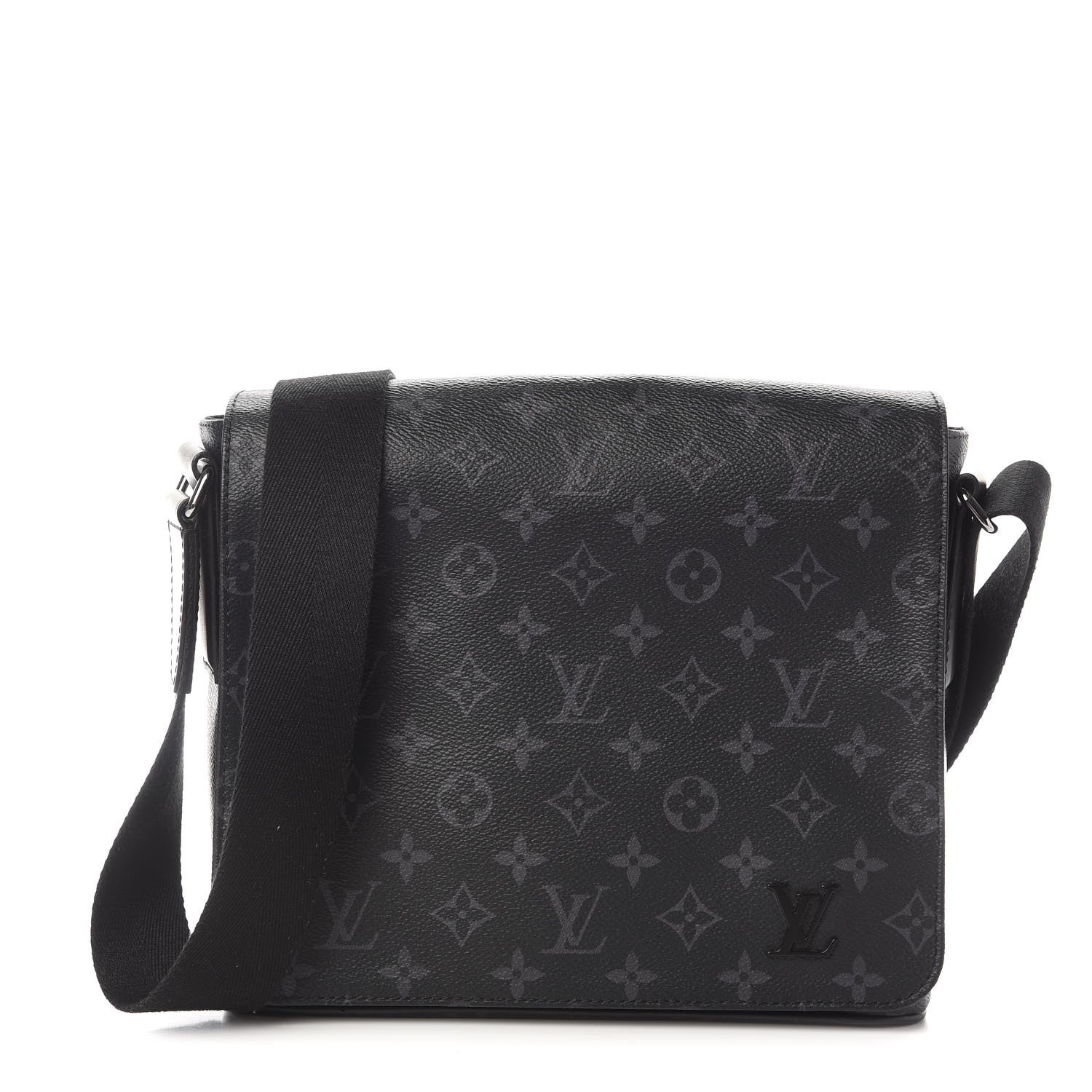 Louis Vuitton Monogram Eclipse District PM Black 1 of 9