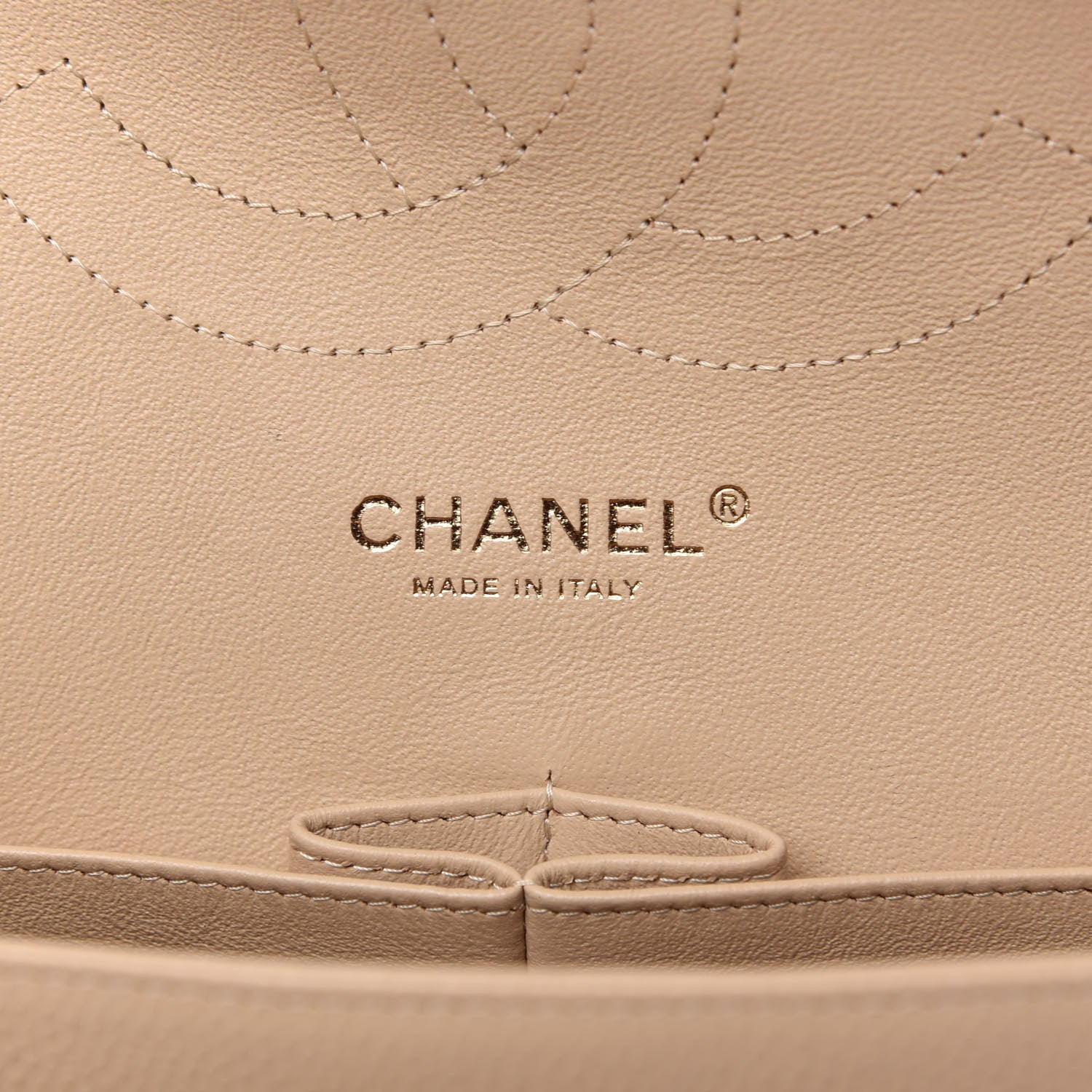 Chanel Caviar Quilted Jumbo Double Flap Beige Clair 8 of 11