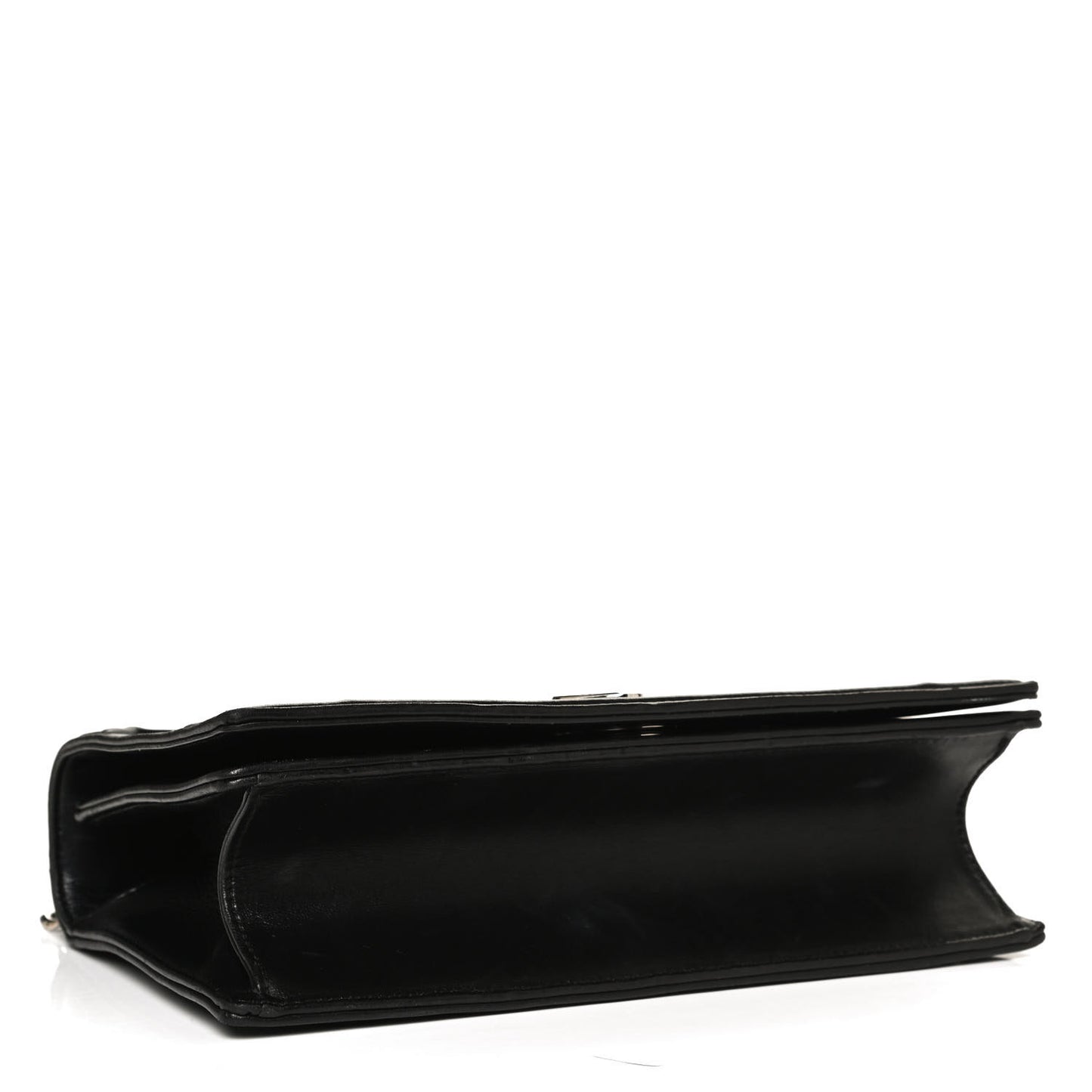 Lambskin Medium Diorama Flap Bag Black