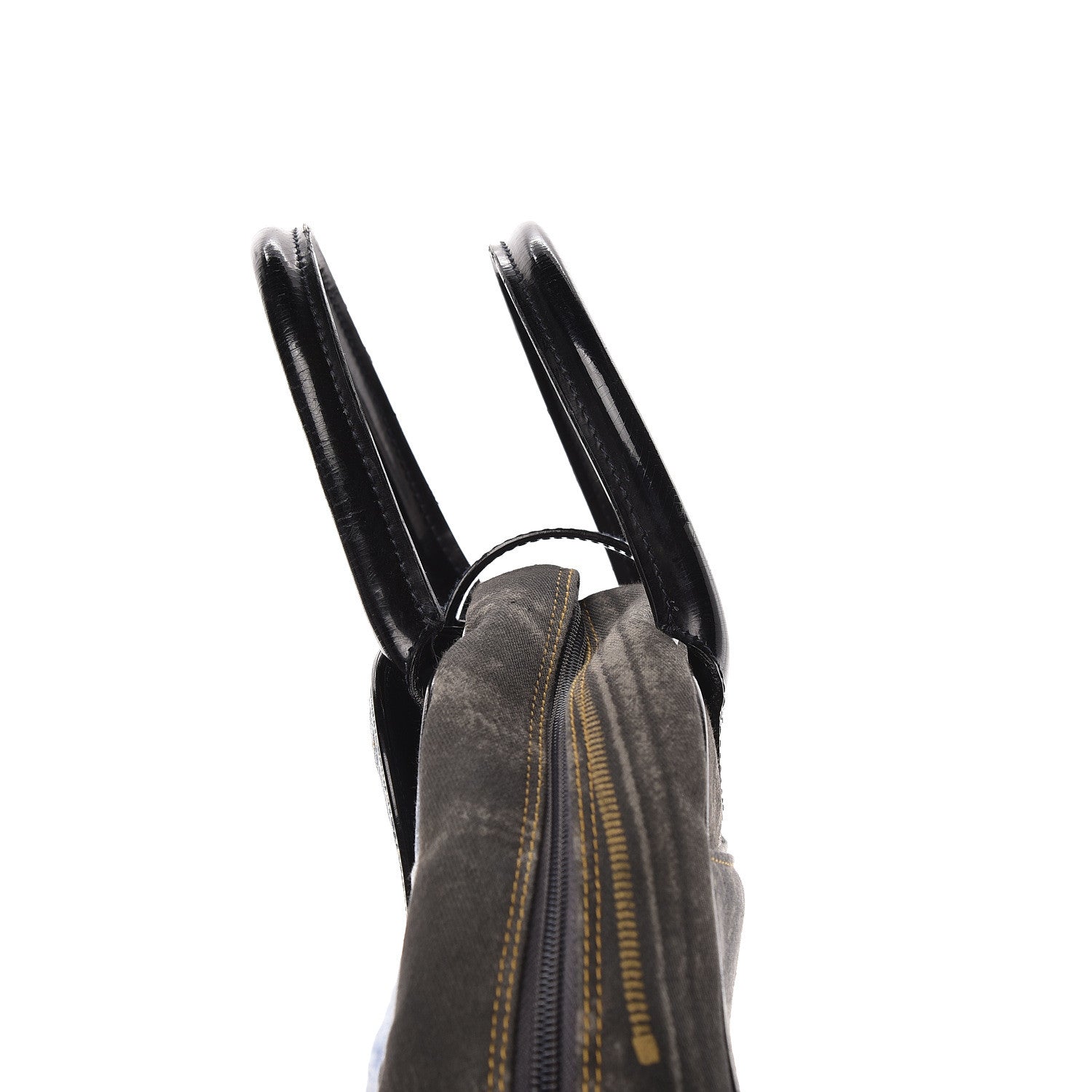 Christian Dior Denim Speedway Saddle Bowler Blue 13 of 15