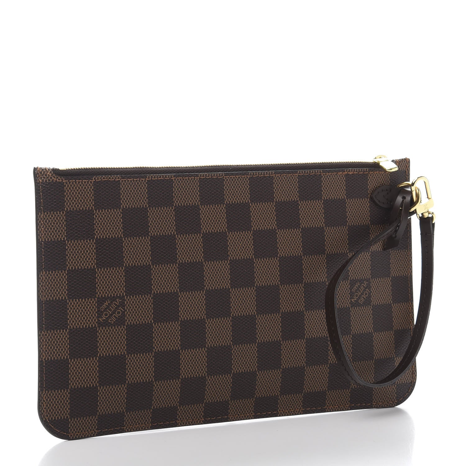 Louis Vuitton Damier Ebene Neverfull MM GM Pochette 3 of 9