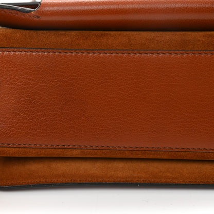 Givenchy Goatskin Suede Small GV3 Shoulder Bag Amber Mastic 14 of 20