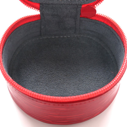 Louis Vuitton Epi Ecrin Bijoux 8cm Jewelry Box Red 7 of 7