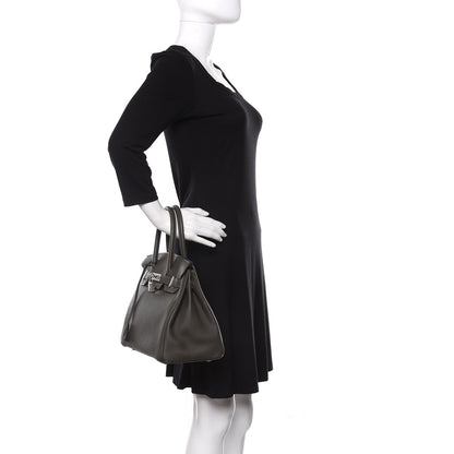Hermes Togo Birkin 30 Vert De Gris 2 of 10