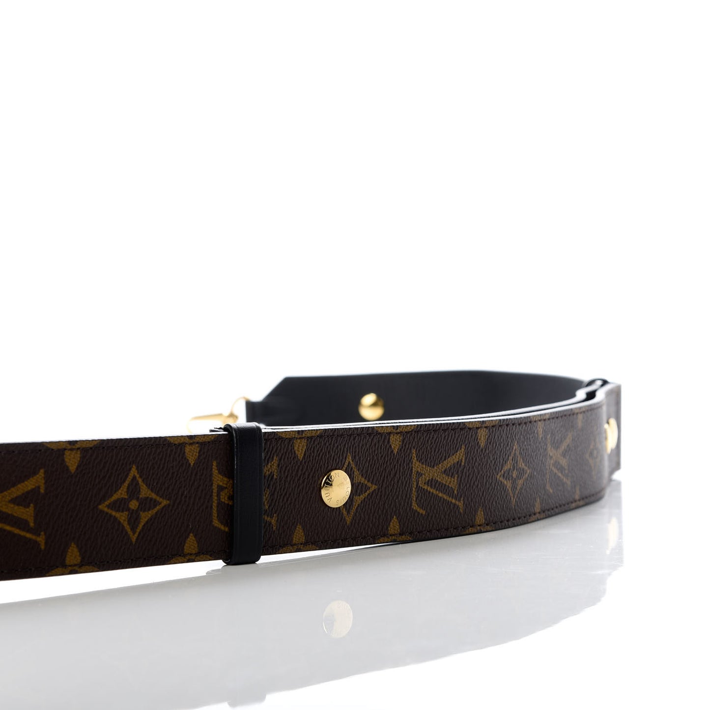 Monogram Bandouliere Shoulder Strap Black