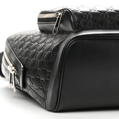 Gucci Guccissima Signature Day Backpack Black 9 of 10
