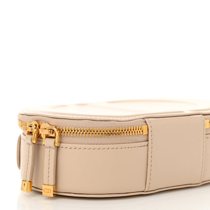 Christian Dior Calfskin CD Signature Oval Crossbody Camera Bag Beige 9 of 11
