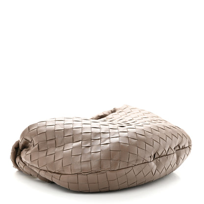 Bottega Veneta Nappa Intrecciato Teen Jodie Hobo Dark Taupe 4 of 10