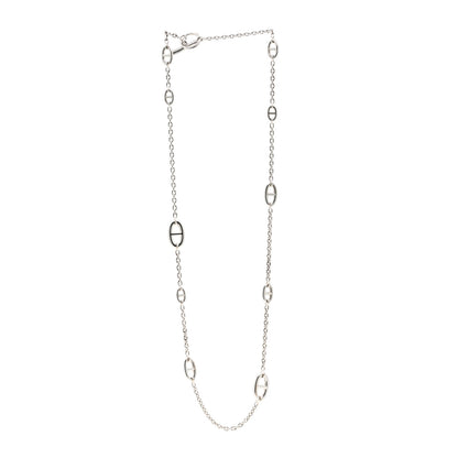 Hermes Sterling Silver Farandole Necklace 80 3 of 5