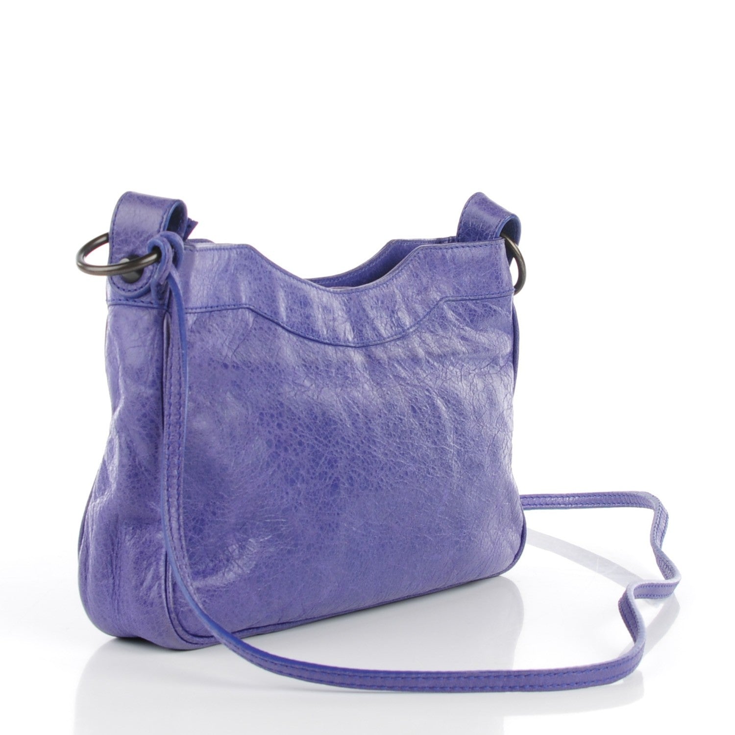 Balenciaga Agneau Classic Hardware Hip Bleu Lavande 5 of 11