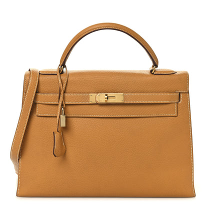 Hermes Ardennes Kelly Sellier 32 Naturel Sable 1 of 16