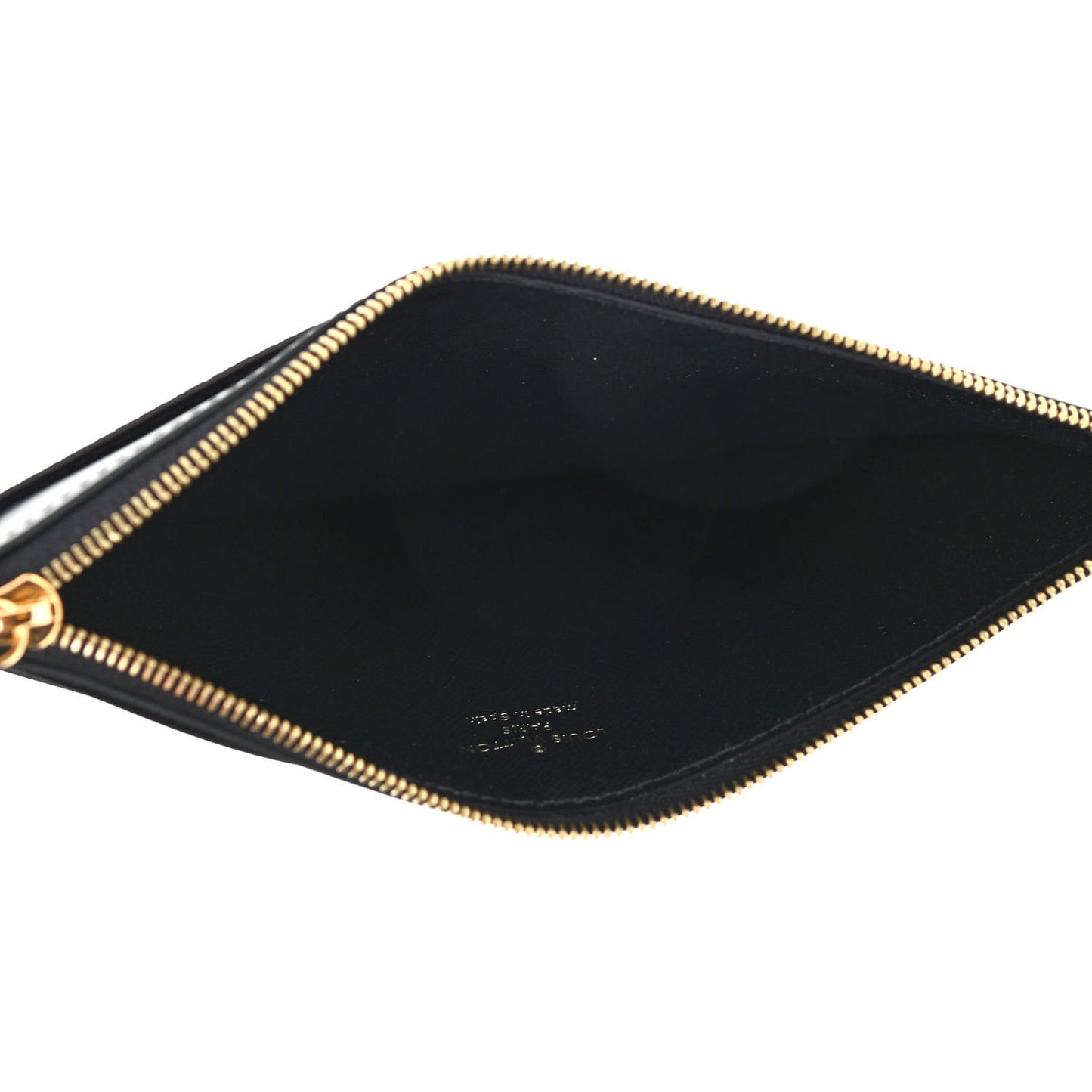 Monogram Slim Purse Black