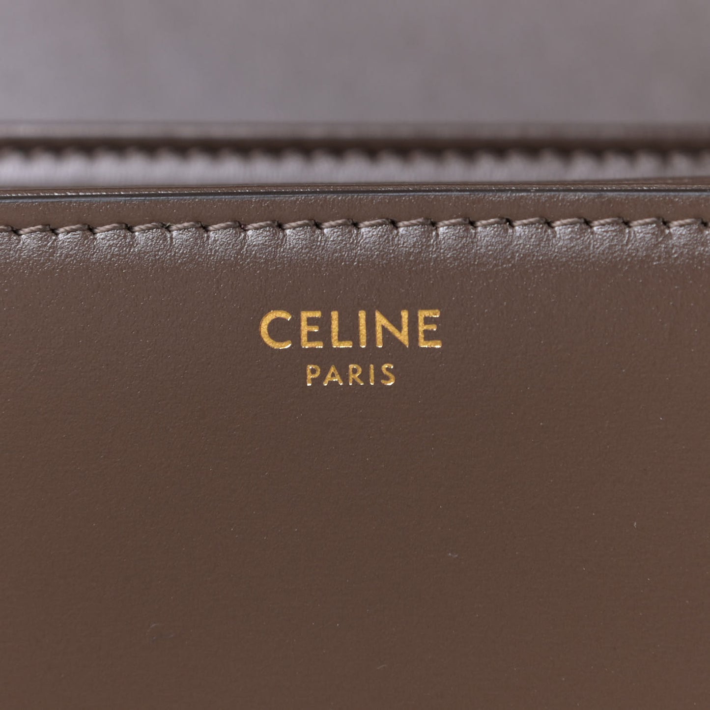 Shiny Calfskin Medium Triomphe Ecorce