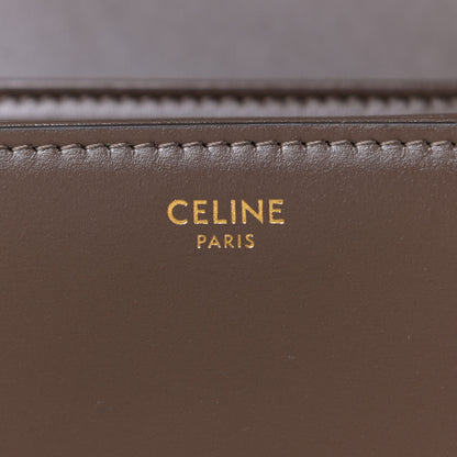 Celine Shiny Calfskin Medium Triomphe Ecorce 10 of 12
