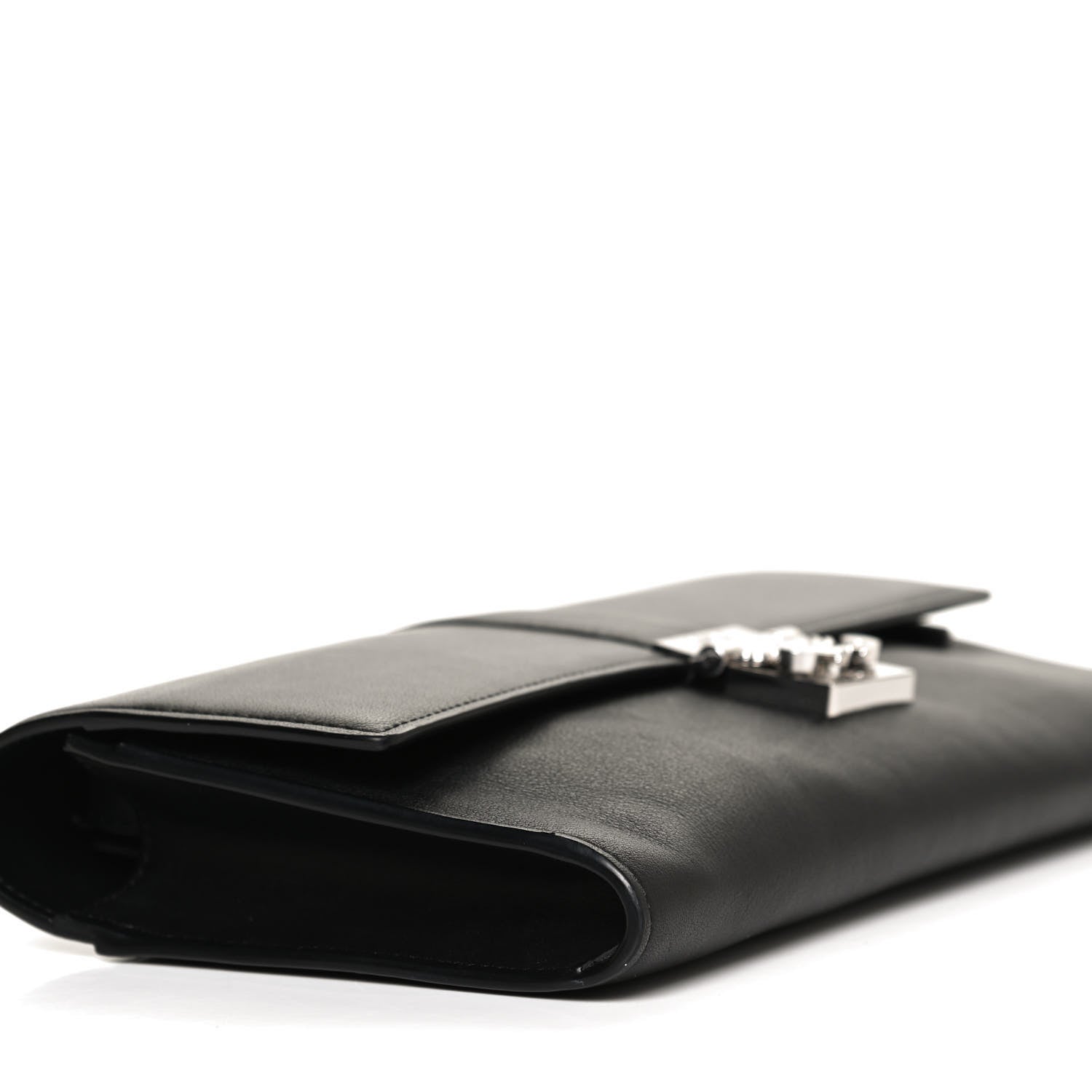 MCM Calfskin Crossbody Wallet Black 10 of 11