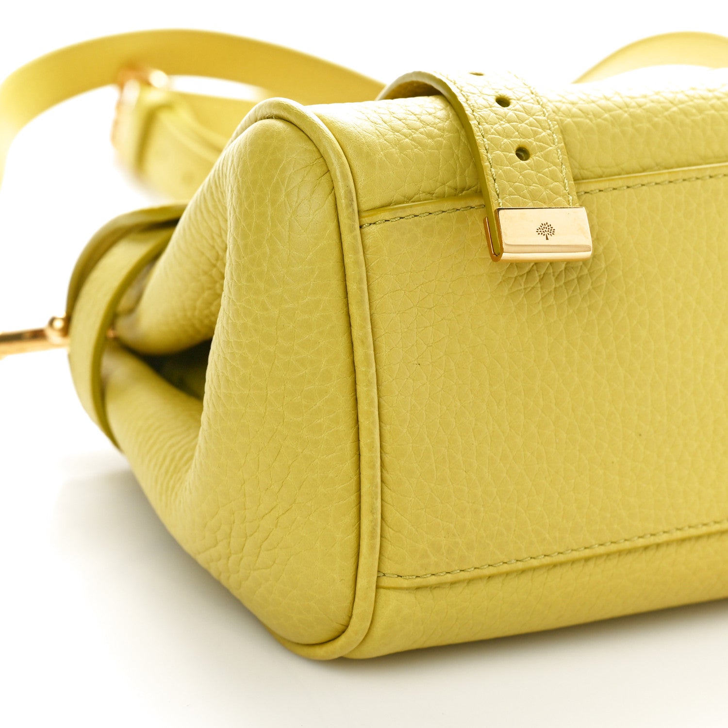 Mulberry Heavy Grain Mini Alexa Meadow Green 8 of 9