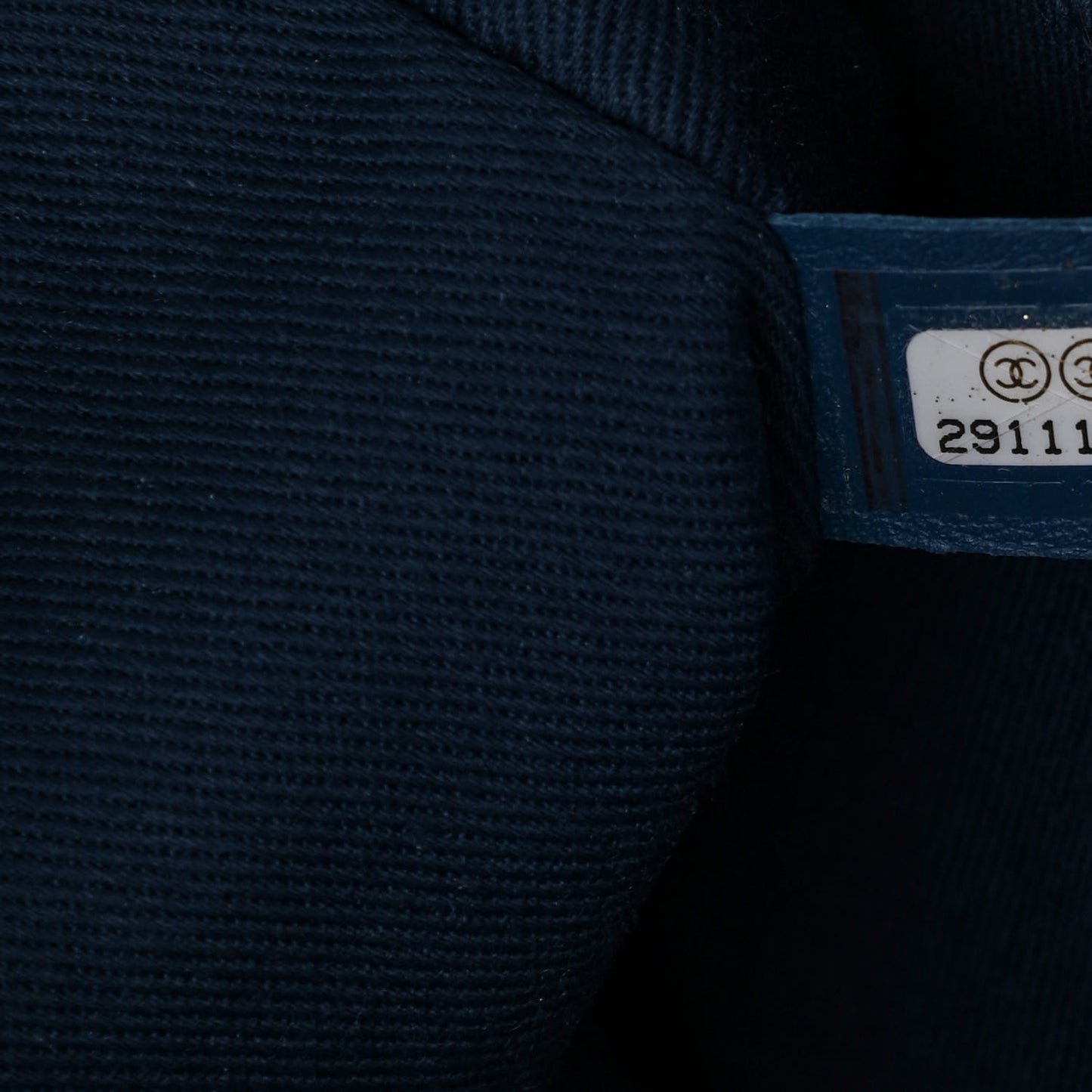 Denim Quilted Medium Denim Trip Single Flap Blue