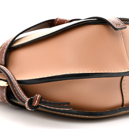 Loewe Calfskin Small Gate Crossbody Bag Mocca Powder 9 of 10