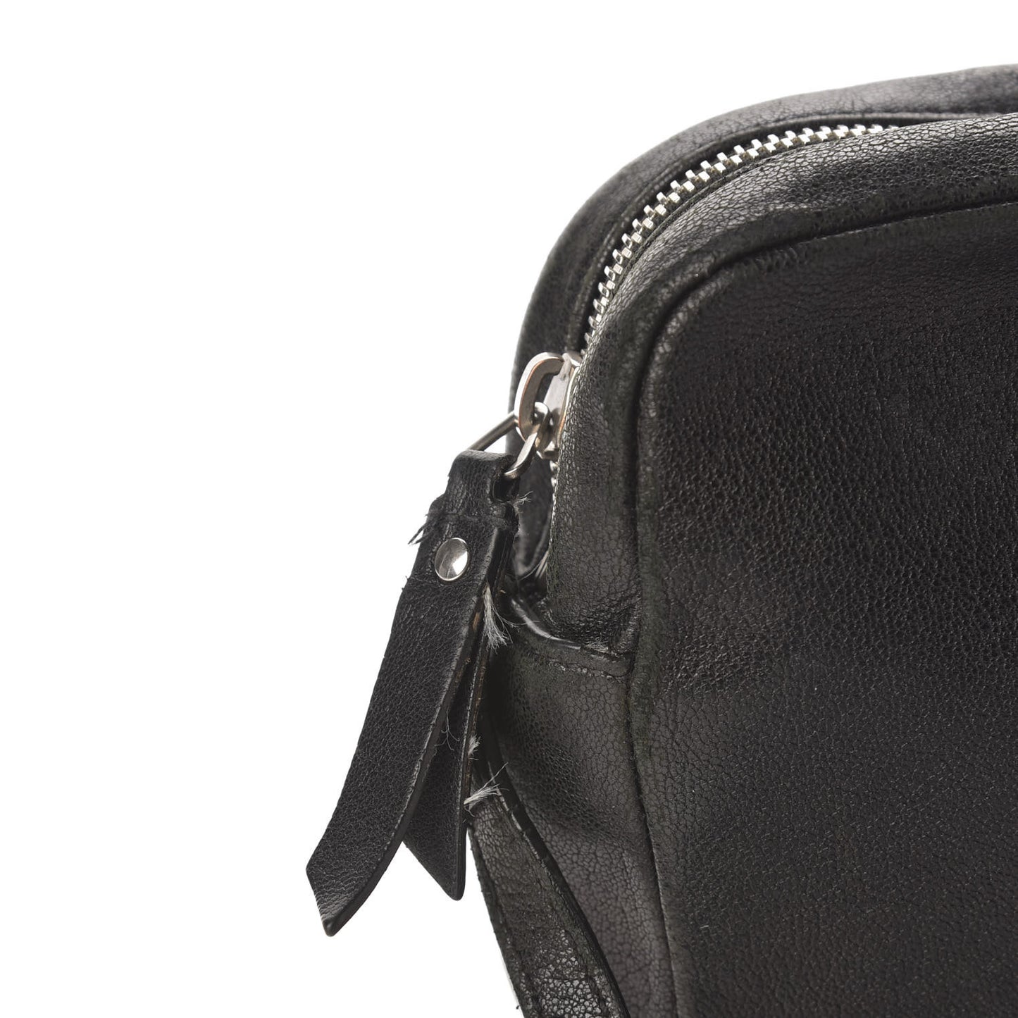 Lambskin Monogram Small Lou Camera Bag Black