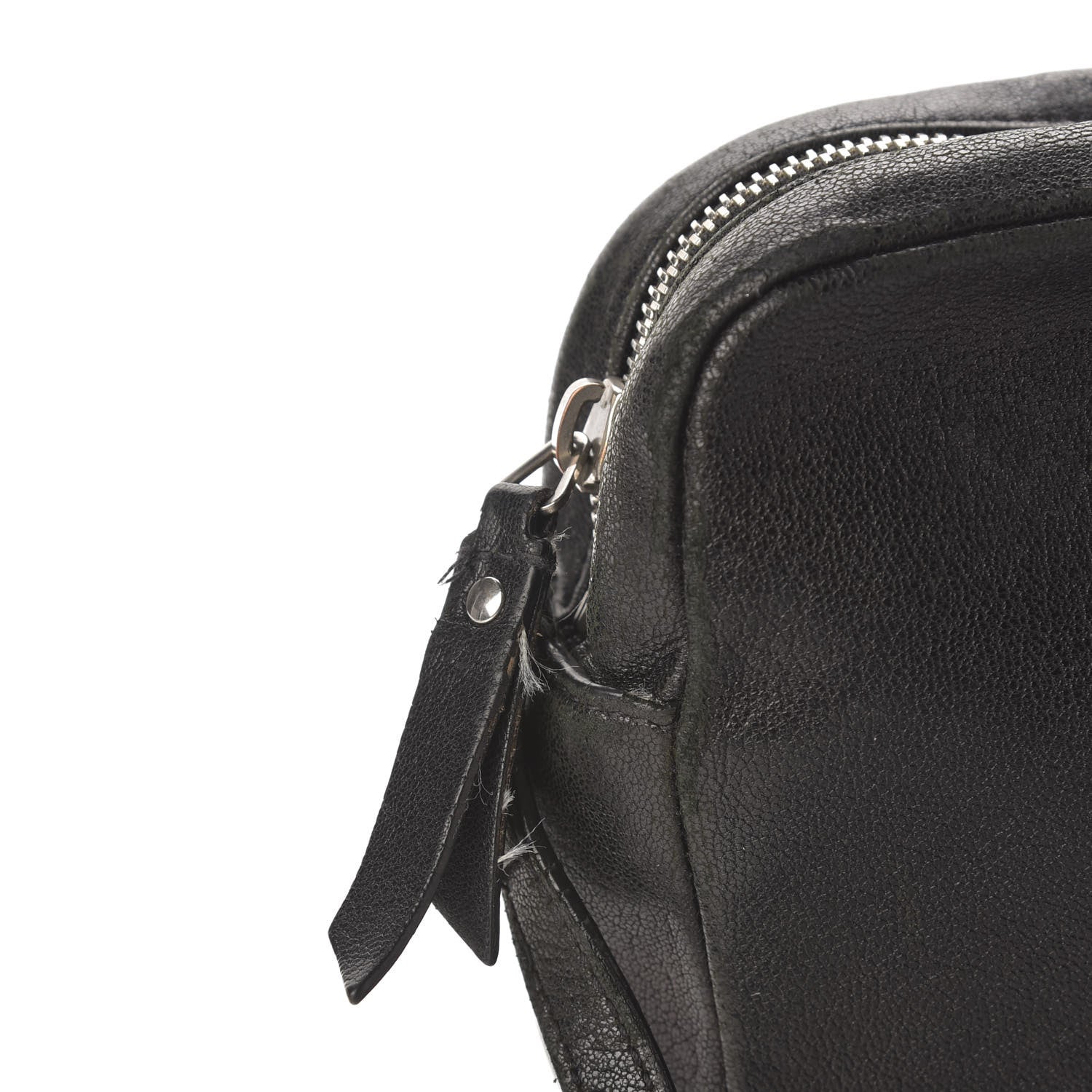 Saint Laurent Lambskin Monogram Small Lou Camera Bag Black 14 of 19