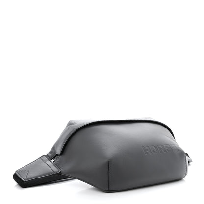 Burberry Calfskin Horseferry Print Medium Sonny Bum Bag Dark Ash Grey 4 of 11