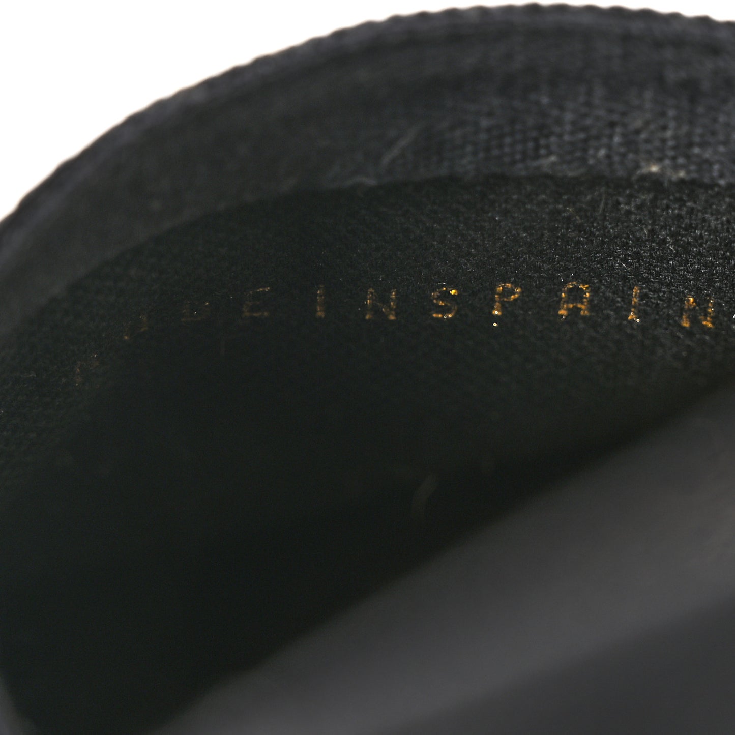 Canvas Nappa Elba Light Logo Embroidered Espadrilles 38.5 Black