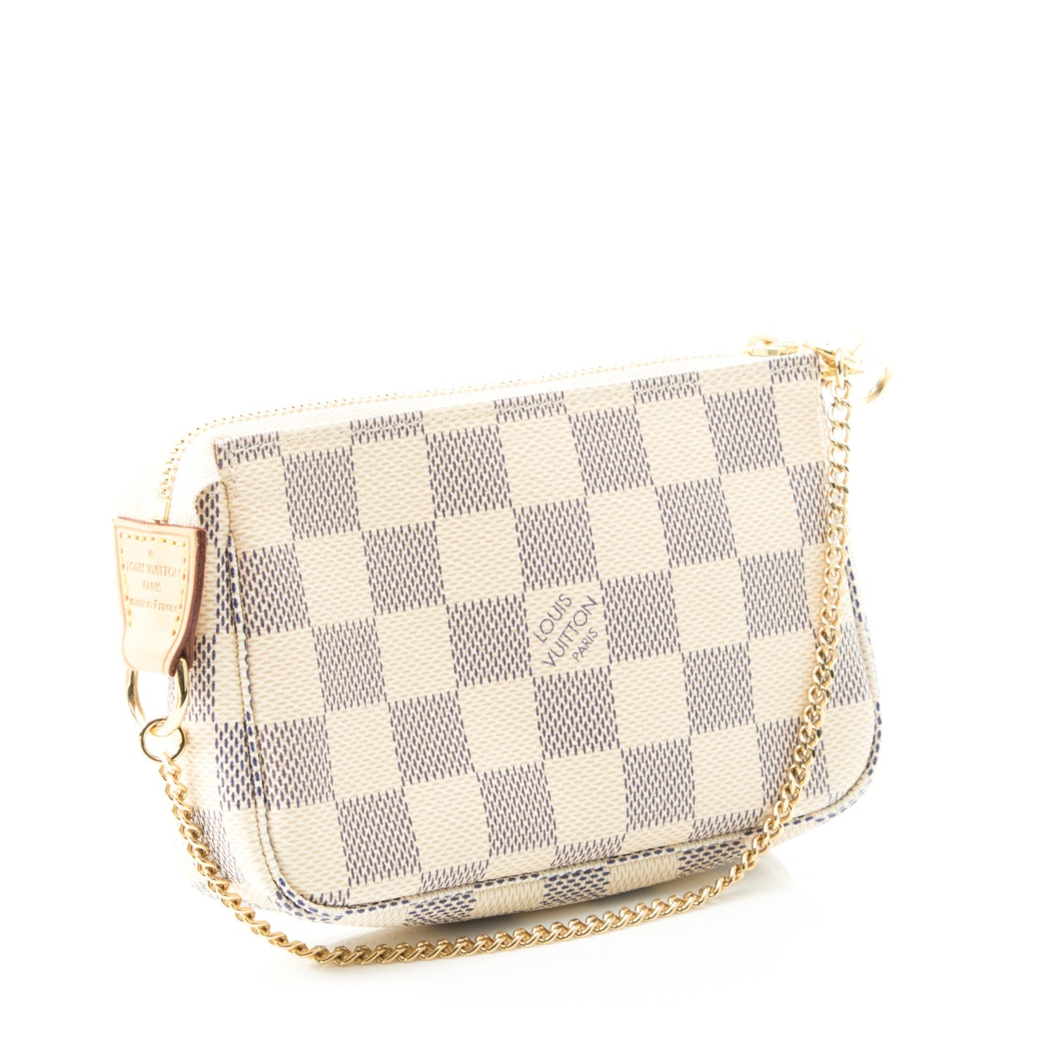 Louis Vuitton Damier Azur Mini Pochette Accessories 3 of 7
