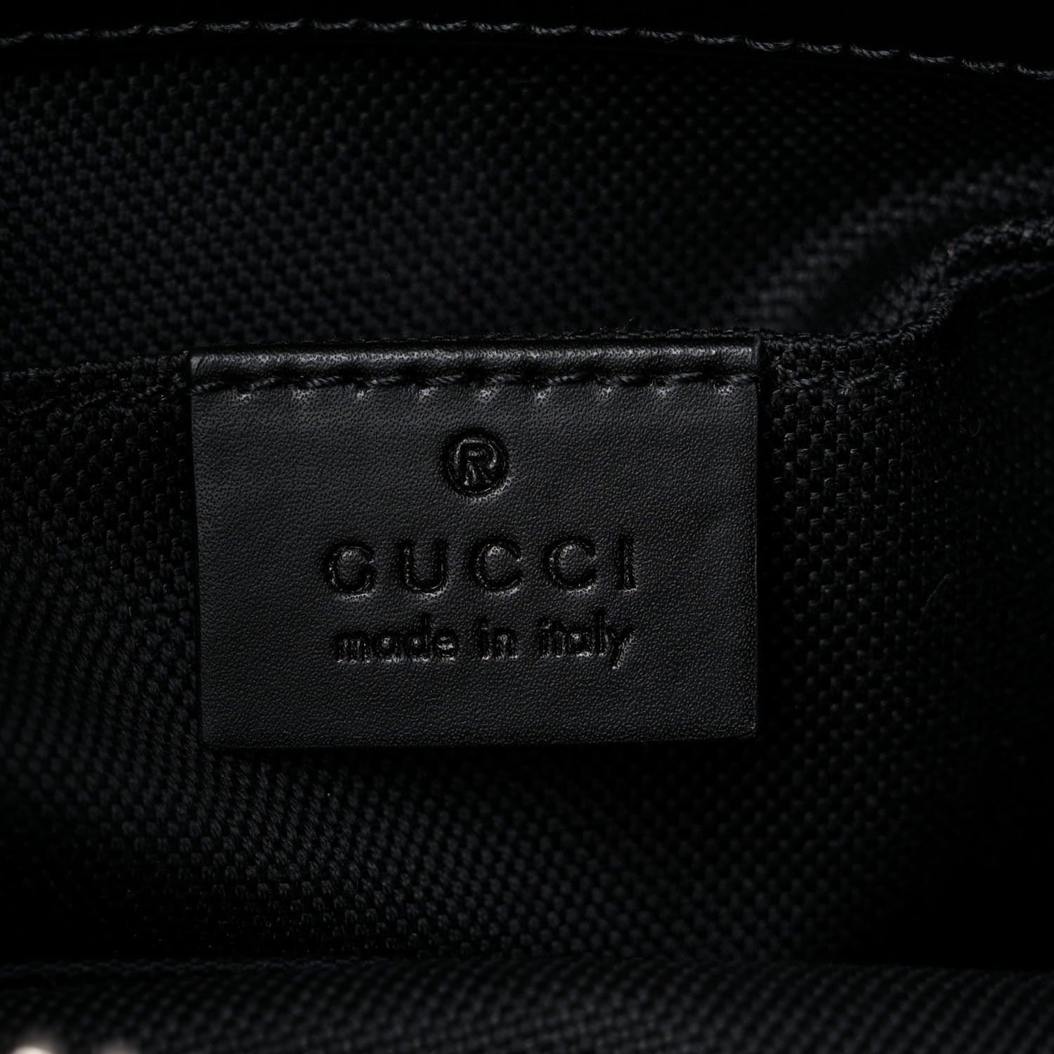 Gucci GG Supreme Monogram Web Small Flat Messenger Bag Black Grey 6 of 9