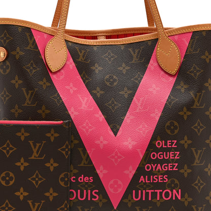 Louis Vuitton Monogram V Neverfull MM Grenade 9 of 11