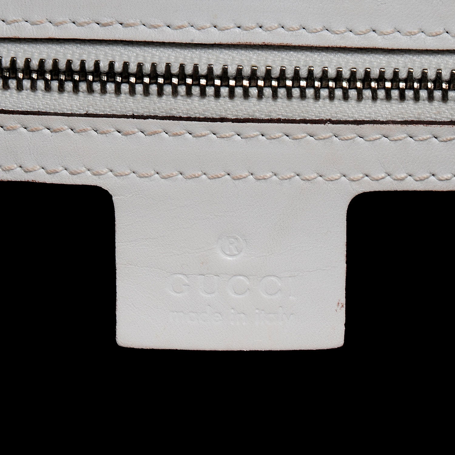 Gucci Monogram Half Moon Hobo White 6 of 7