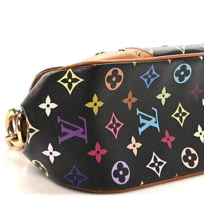 Louis Vuitton Monogram Multicolor Marilyn Black 8 of 9
