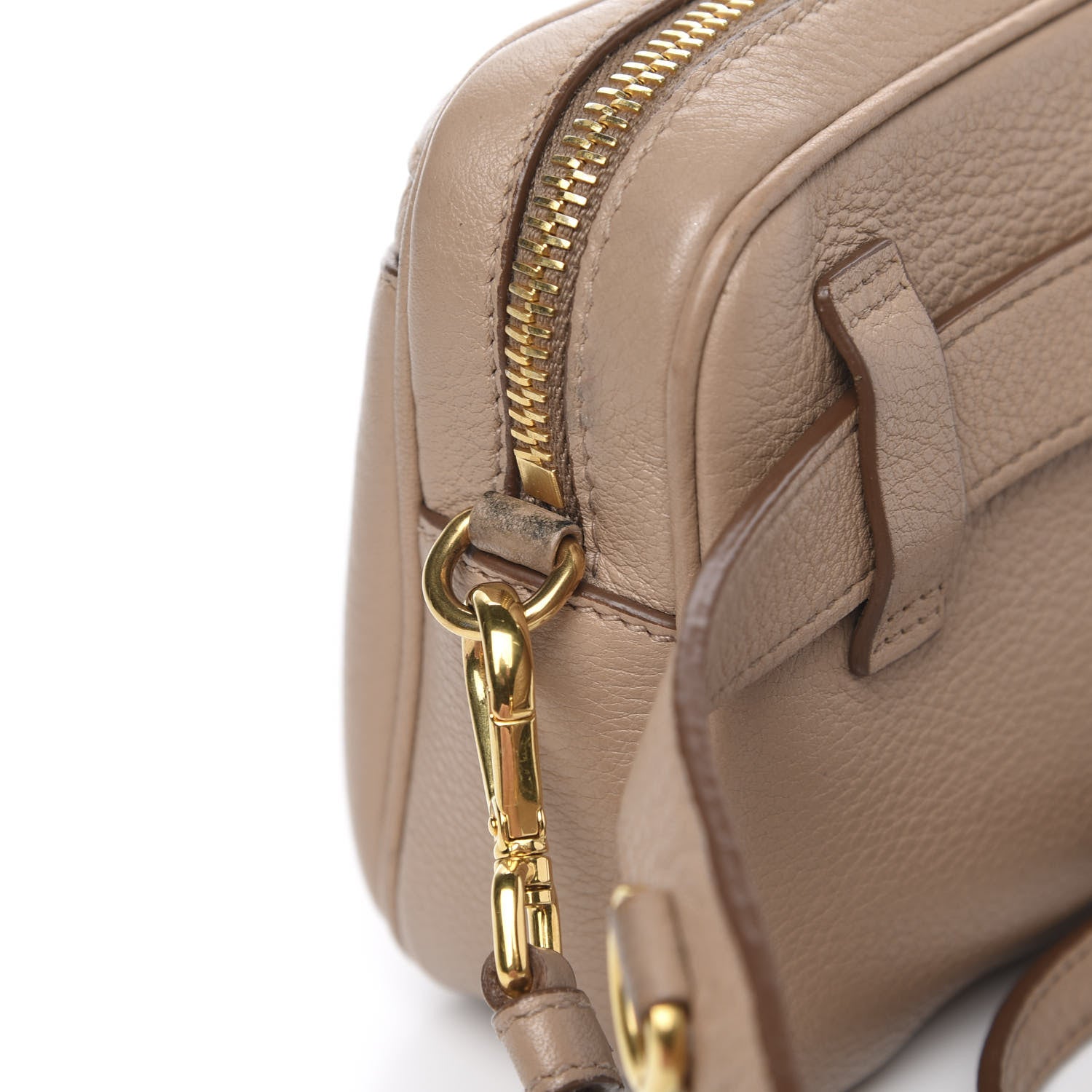 Prada Vitello Daino Belt Bag Cammeo 12 of 12