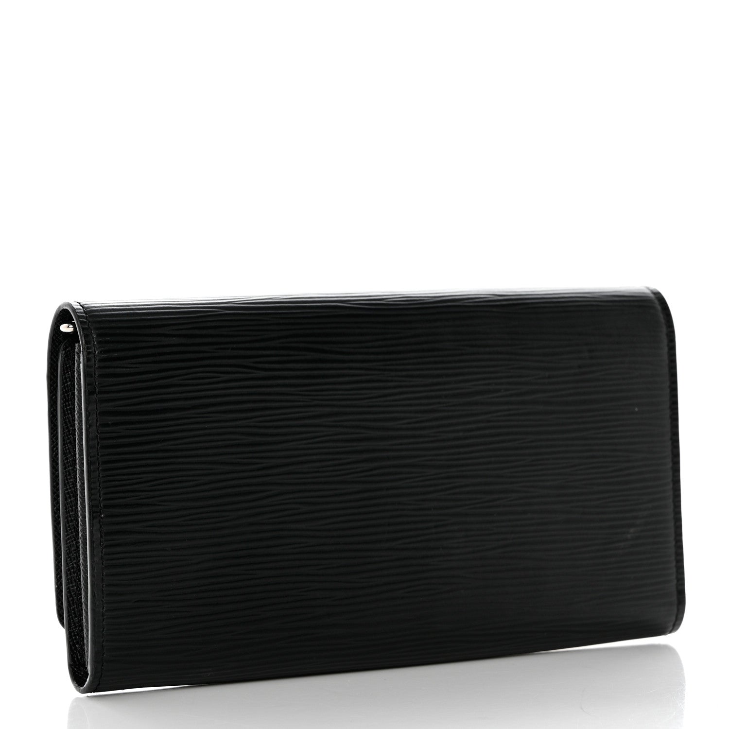 Louis Vuitton Epi Louise Wallet Black 3 of 10