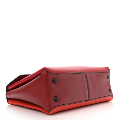 Bottega Veneta Nappa Small Piazza Bag Red 4 of 10