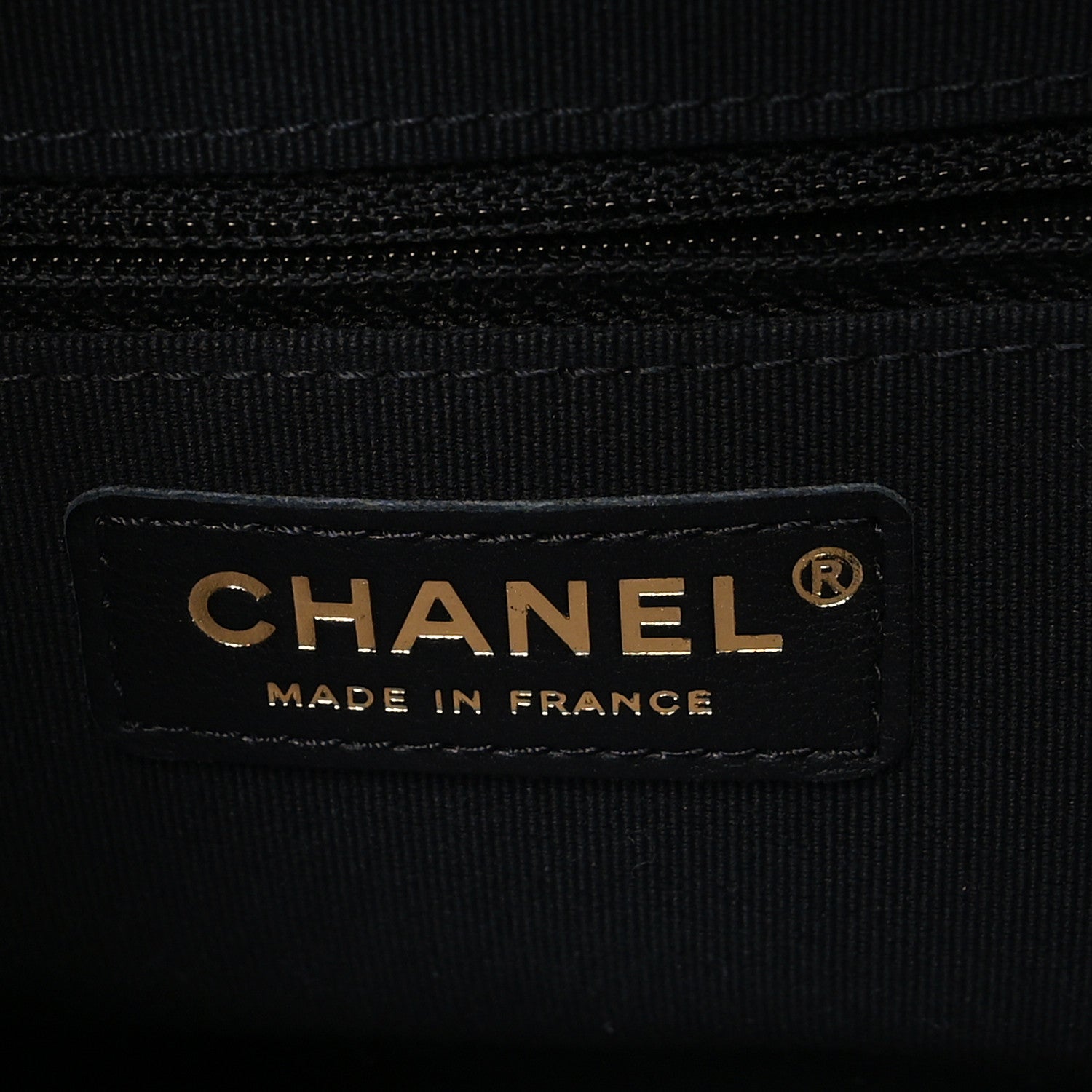 Chanel Caviar Quilted Small Shopping Tote Black 6 of 9
