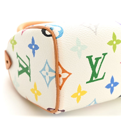 Louis Vuitton Monogram Multicolor Mini Sac HL Speedy White 7 of 8