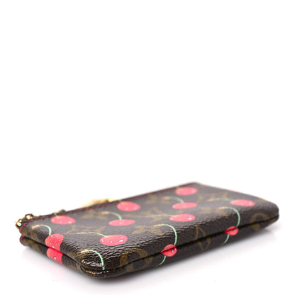 Louis Vuitton Monogram Cerises Key Pouch 4 of 9
