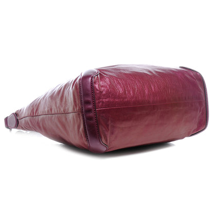 Gucci Metallic Leather Medium Galaxy Hobo Purple 4 of 7