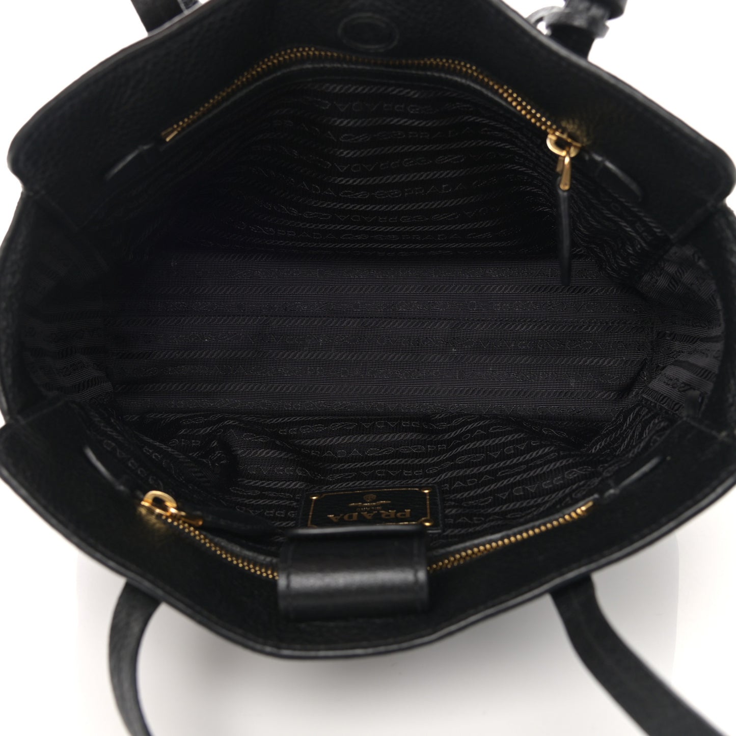 Vitello Phenix Tote Black