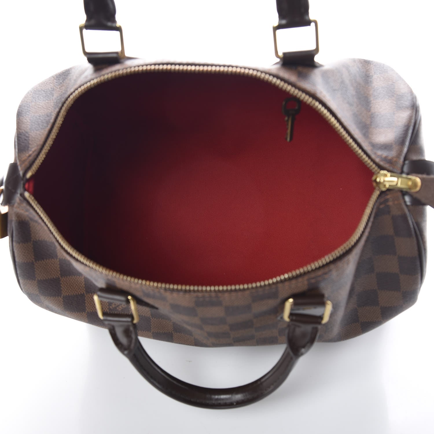 Louis Vuitton Damier Ebene Speedy 30 5 of 9