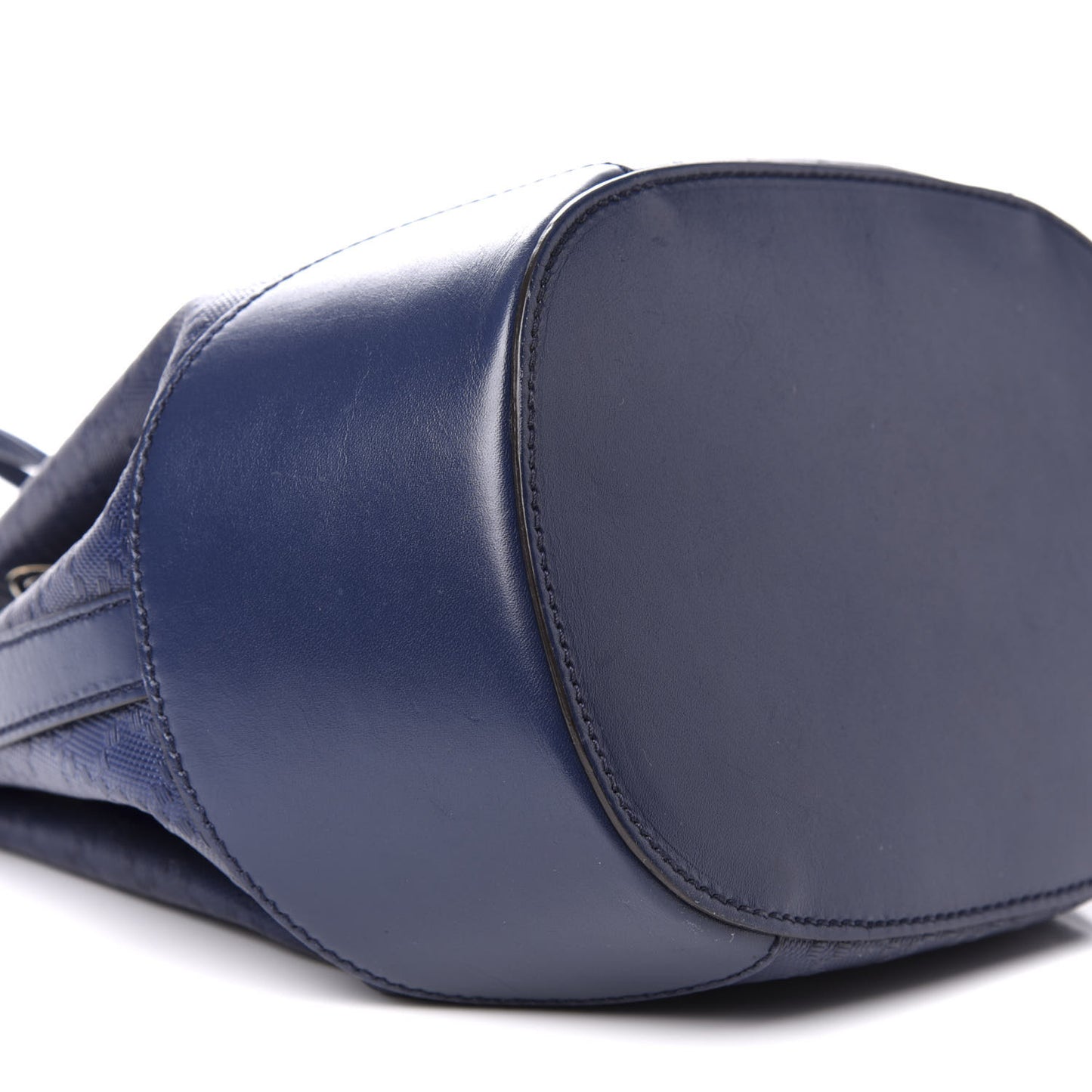 Hilary Lux Bright Diamante Small Bucket Bag Classic Marine
