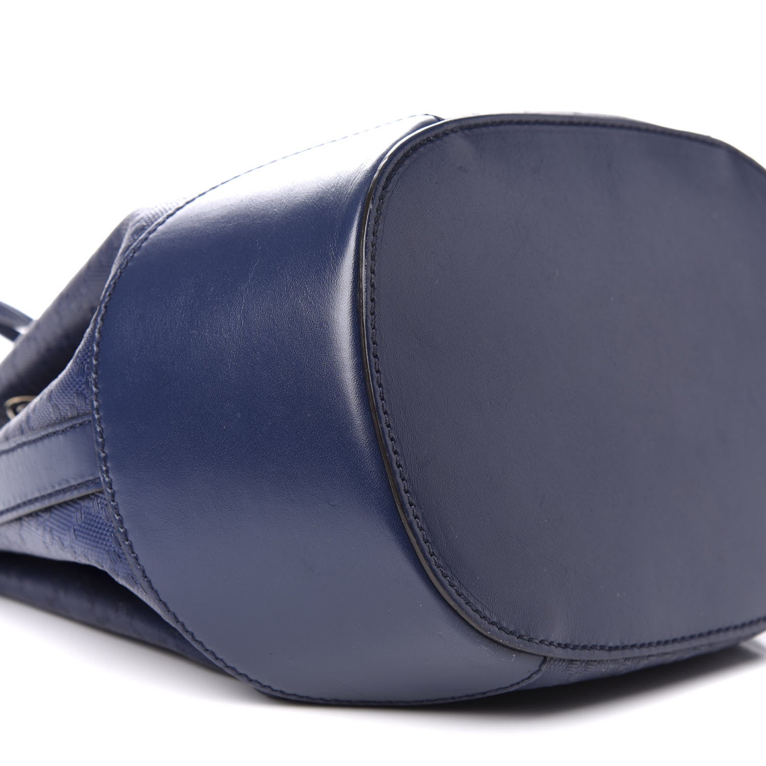 Gucci Hilary Lux Bright Diamante Small Bucket Bag Classic Marine 7 of 9