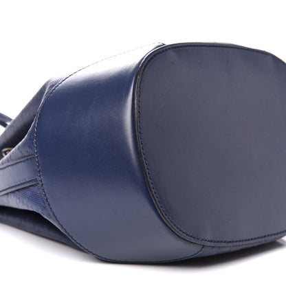 Gucci Hilary Lux Bright Diamante Small Bucket Bag Classic Marine 7 of 9