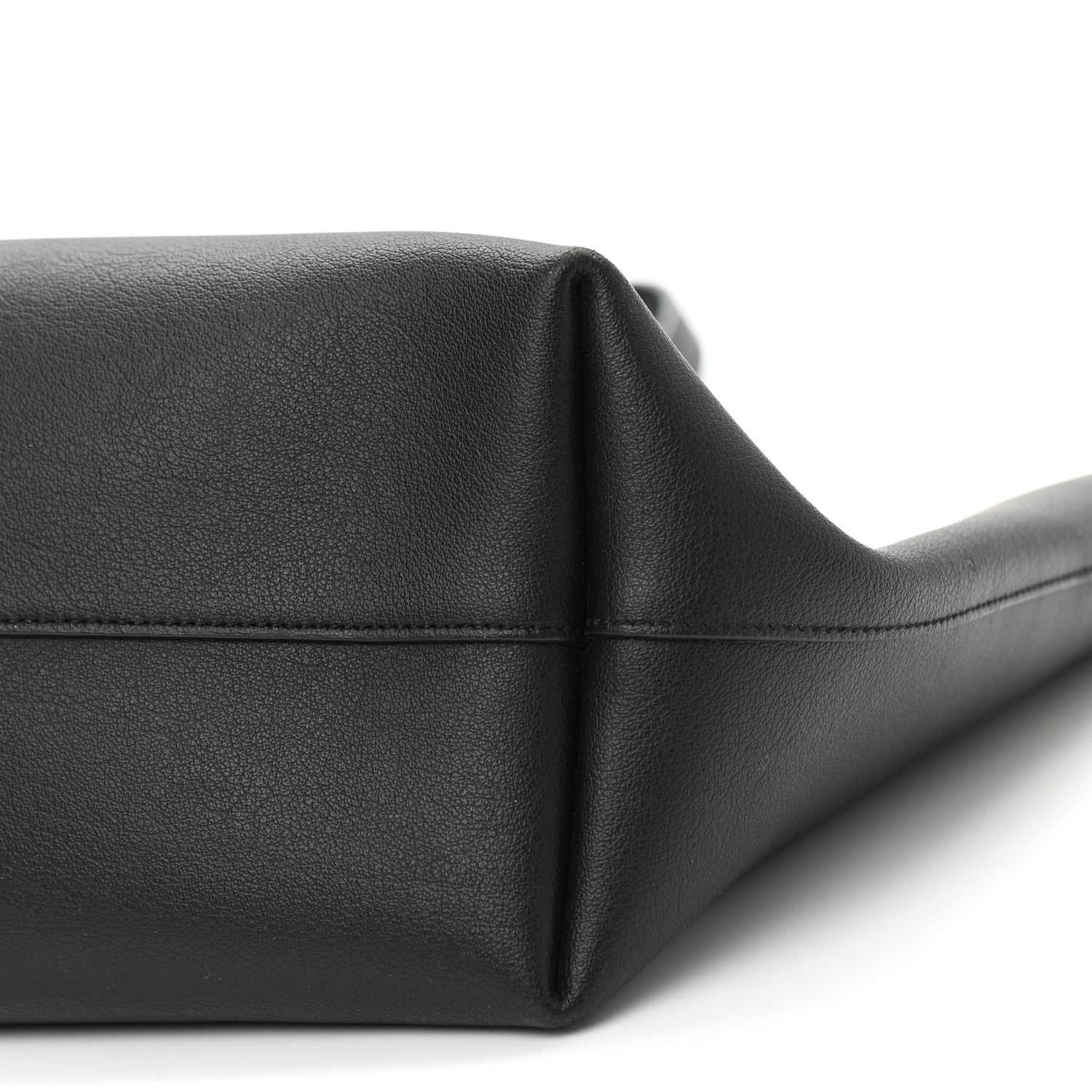 Saint Laurent Calfskin Large Shopping Tote Black 11 of 13