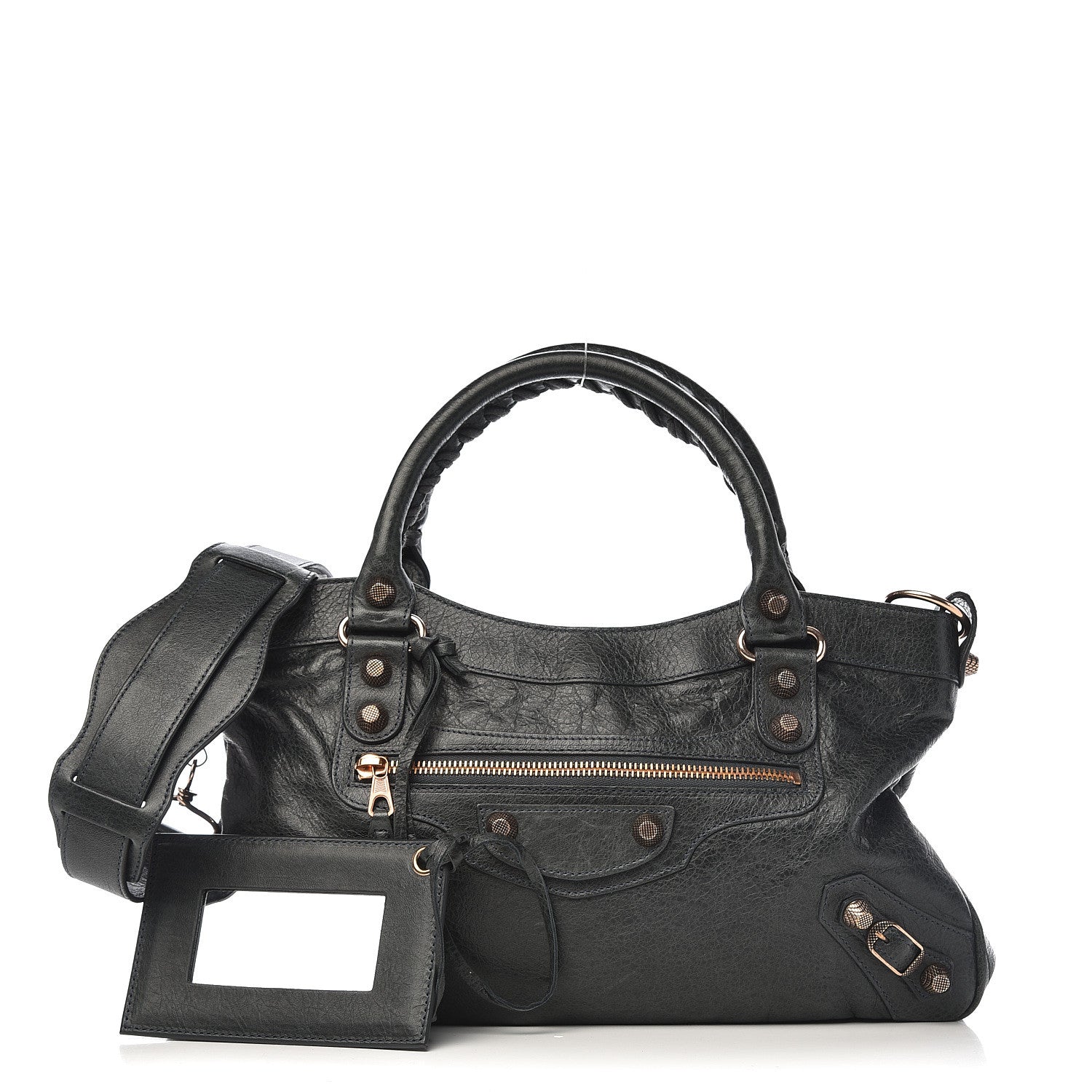 Balenciaga Agneau Giant 12 Rose Gold Hardware First Anthracite 1 of 10